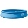 Intex Piscine gonflable ronde autoportée épurateur Easy Set - 4.57x0.84m