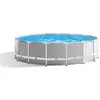 Intex Piscine Hors-sol Ronde Acier Prism Ø 457x122 Cm 16805 litres