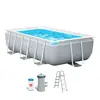 Intex Piscine Prisma Frame Rectangular With Filter 300 x 175 x 80 cm