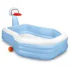 Piscinette INTEX Octo - Vinyle - 682L - Panier Basket - Bleu