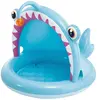 INTEX - Piscine Gonflable Angler Fish pour Enfants, 127 x 102 x 86 cm, Multicolore (1)