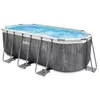 Piscine tubulaire baltik ovale 4,00 x 2,00 x 1,22 m - intex INT26793FR
