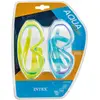 Intex Pack De 2 Masques De Plongée Bleu Et Jaune