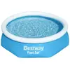 Bestway - Fast Set - Piscine gonflable avec pompe de filtration - 244x61 cm - Ronde