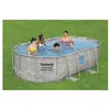 Summer Fun Piscine tubulaire Bestway ovale 4,27 x 2,50 x 1,00 m Power Steel Vista