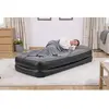Bestway Lit gonflable floqué avec pompe à air intégrée 191x97x46 cm