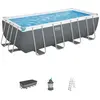 Kit Piscine hors sol tubulaire BESTWAY - Steel Pro Max  - 488 x 244 x ...