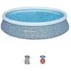 Bestway Piscine autoportante ronde 396 x 84 cm Bestway Fast Set avec pompe