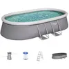 Piscine autoportante ovale Fast Set 488 x 305 x 107 cm - Bestway