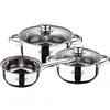 San Ingnacio Cassel Batterie de cuisine 5 pièces en acier inoxydable