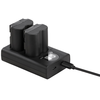 K&F Concept Kit 2 batteries NP-W235 avec chargeur duo Nouveauté