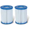 Lot de 2 cartouches de filtration BESTWAY - Type 1 - pour piscine - 58093 TU