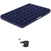 AC-Déco Matelas Gonflable Double Bestway 191x137x22 cm Gonfleur Électrique