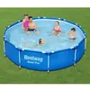 BESTWAY Piscine ronde Steel Pro Frame Pools - 305x305x76 cm - Bleu