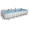 Bestway Piscine hors sol rectangulaire Power Steel 732 x 366 x 132 cm