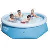 BESTWAY Kit Piscine ronde autoportante Ø2,44 , x H0,66m