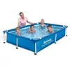 Bestway Piscine hors sol rectangle Steel Pro(tm) 221 x 150 x 43 cm bleu clair