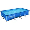 Bestway Piscine Tubulaire Amovible pour Enfants Deluxe Splash Frame Pool 400x211x81 cm