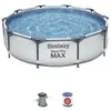 Piscine tubulaire ronde Bestway Steel Pro Max ø3,05 x h.0,76 m