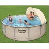 Bestway Bestway Ensemble de piscine avec auvent Power Steel 396x107 cm
