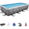Kit Piscine hors sol tubulaire BESTWAY Power Steel - 549 x 274 x 122 ...