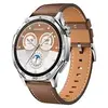 Huawei Watch GT 5 46 mm Boîtier acier inoxydable argent avec bracelet ...