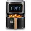 BERGNER COPPERLY - Friteuse à air 1800W 6.9L - 8 programmes de cuisson...