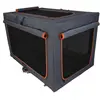zooplus Exclusive Niche pliable Alu deluxe L l61 P91 H58 cm - Niche pliable pour Chien