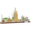 CubicFun Puzzle 3D City Line Barcelone (Tachan MC256h)