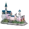Puzzle 128 Pièces : Puzzle 3D avec LED - Château de Neuschwanstein - D...