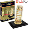 Puzzle 15 Pièces : Puzzle 3D avec LED - Tour de Pise, Cubic Fun