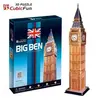Puzzle 47 Pièces : Puzzle 3D - Big Ben, Cubic Fun
