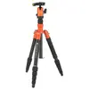 Fotopro X-Go Gecko - Trépied Professionnel Compact Et Mobile, Orange