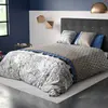 My Home Collection - Parure housse de couette Toki bleue 240x220 cm