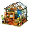 Maquette Cathy's flowered house  - Robotime Maquette en bois  - DG104 
