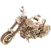 Maquette Moto de type cruiser - Robotime Maquette en bois - RT-LK504