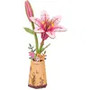 Puzzle 3D en bois Rowood Fleur de Lys rose