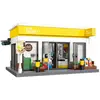 Deqube Jeu De Construction Du Magasin Shell 303 Pièces