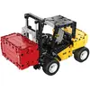 Deqube Chariot élévateur de construction avec pinces et 388 pièces