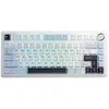 AULA F75 Clavier mécanique sans fil 75 %, clavier crémeux remplaçable ...