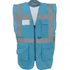 Gilet multifonction haute visibilité Yoko Bleu Saphir S