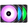 DeepCool RF120-3in1 Boitier PC Ventilateur 12 cm Noir 3 pièce(s)