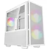 DeepCool R-CH360-WHAPE3D-G-1 unité centrale Micro Tower Blanc
