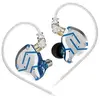 Ecouteurs SZSMART KZ-ZS10 PRO HIFI courbés bleu lavande (In ear - sens...