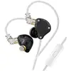 Ecouteurs SZSMART KZ-ZS10 PRO HIFI courbés avec microphone noir 01 (In...