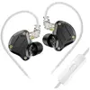 Ecouteurs SZSMART KZ-ZS10 PRO 2 HIFI courbés avec microphone noir (In ...