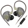 Ecouteurs SZSMART kz-edx Lite HIFI curve avec microphone gris (sensibi...