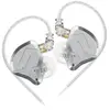 Ecouteurs SZSMART KZ ZSN PRO 2 HIFI courbés argent (In ear - sensibili...