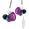 Ecouteurs SZSMART KZ ZST HIFI courbés avec microphone coloré (In ear -...