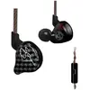 Ecouteurs SZSMART KZ ZST HIFI courbés avec microphone noir (In ear - s...